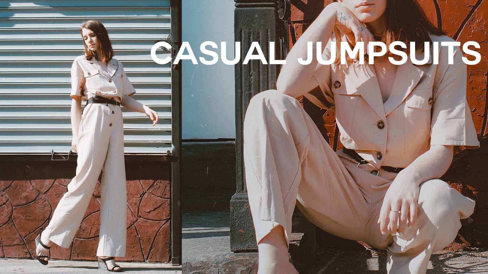 How To Wear a Casual Jumpsuit with Style