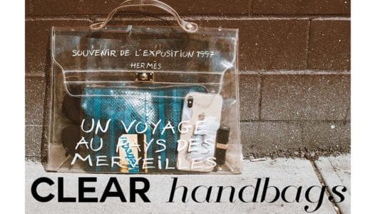 Adding confidence to your style with a Clear Bag