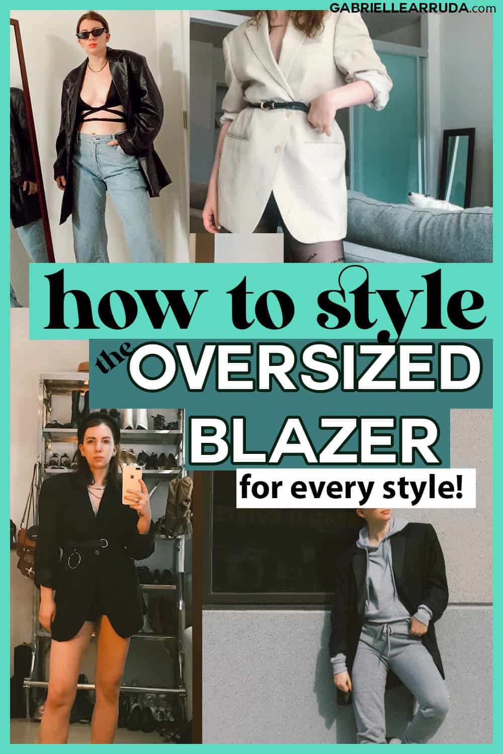 how to style the oversized blazer
