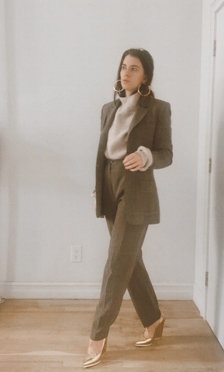 oversized blazer business casual