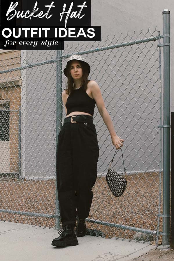 bucket hat outfit ideas, how to style a bucket hat, bucket hat with jeans