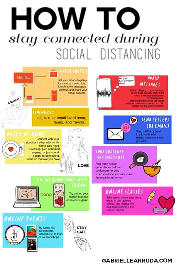 how to stay connected during social distancing