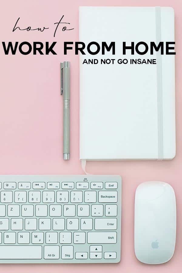 how to work from home 5 tips