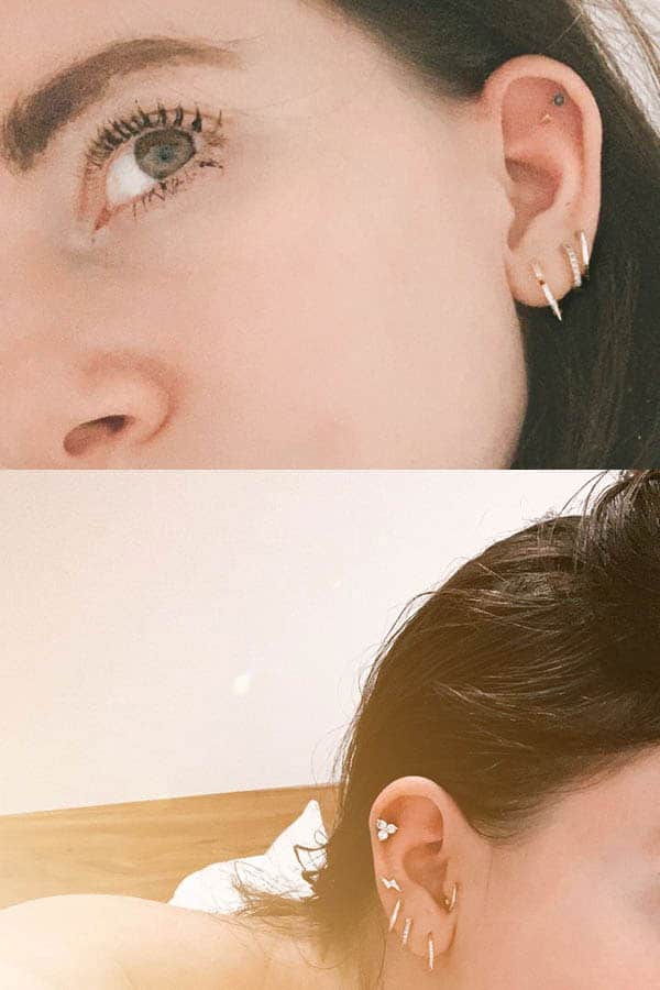 curated ear, ear piercing journey and ideas