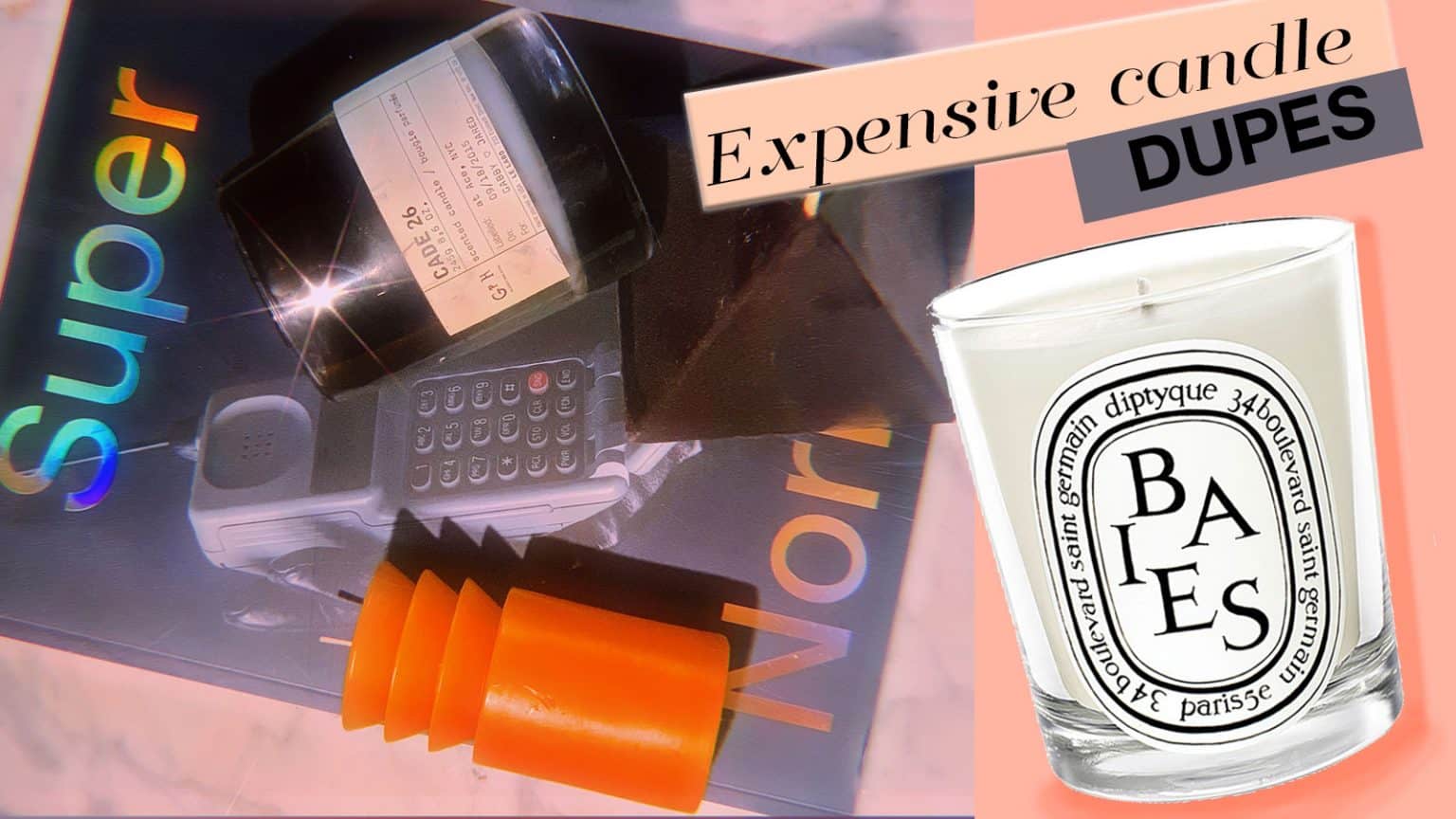 Expensive Candle Dupes Fancy Candles like Diptyque For less