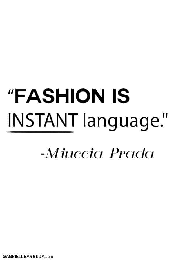 The Most Inspiring Fashion Quotes for When You Need a Pick Me Up ...