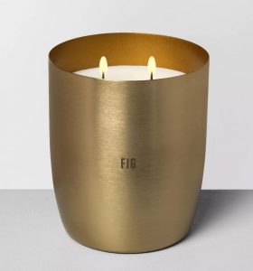 diptyque figuier dupe magnolia fig candle in brass container