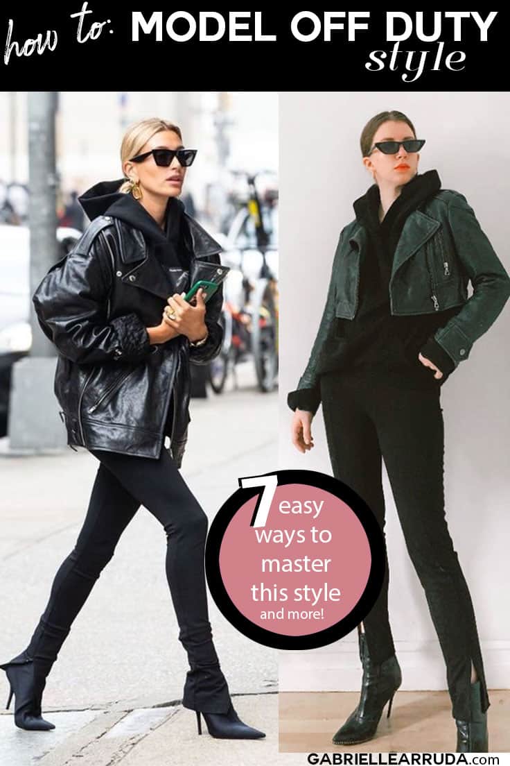 how to master the model off duty look