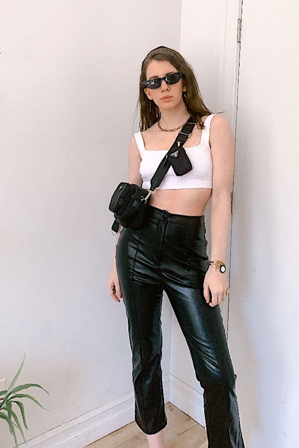 These Are The Most Elegant Leather Pants Outfit Ideas