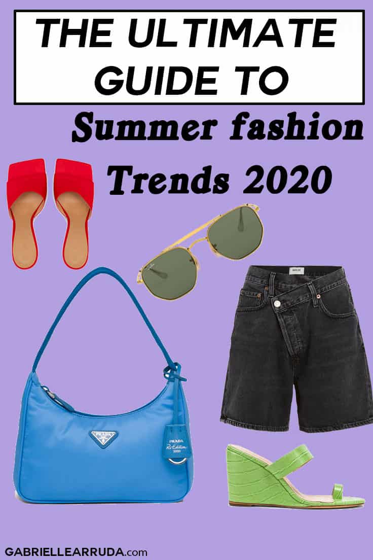 summer fashion trends 2020
