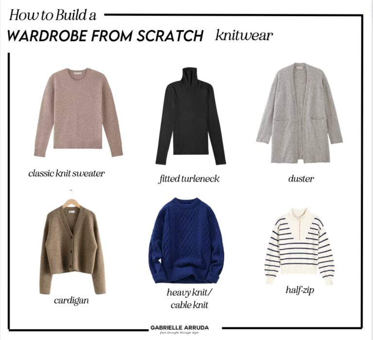 The Ultimate Guide How to Build A Wardrobe From Scratch Gabrielle Arruda