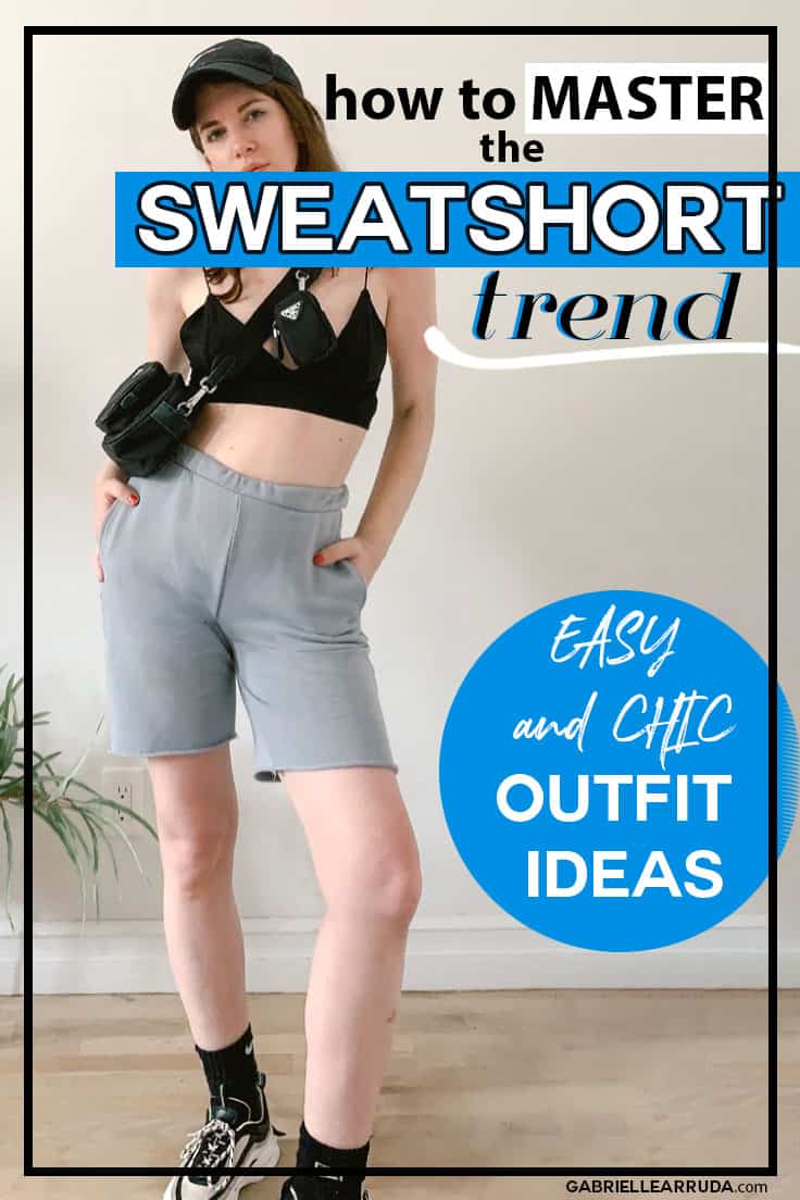 How to wear sweat shorts