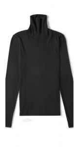 winter capsule wardrobe 2020 fitted black turtleneck