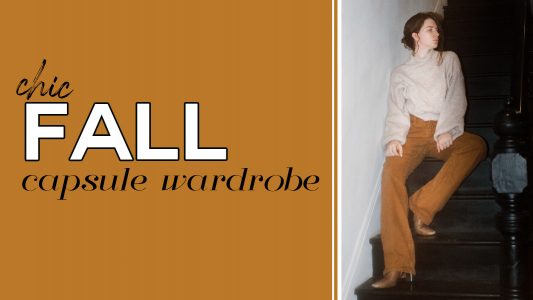 The Fall Capsule Wardrobe 2020 that will save your style