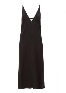 fall capsule wardrobe 2020 slip dress black by raey