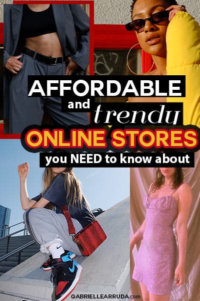 the top best trendy and affordable online stores