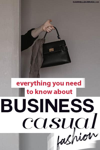 What is business casual for women? {definitive guide} - Gabrielle Arruda