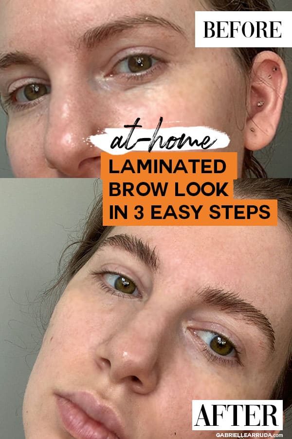 Brow lamination tutorial: step-by-step eyebrow lamination 