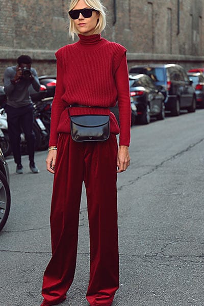 How to shop accessorize a turtleneck