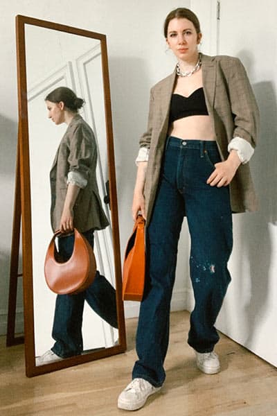 Featured image of post Oversized Jeans Outfit Women