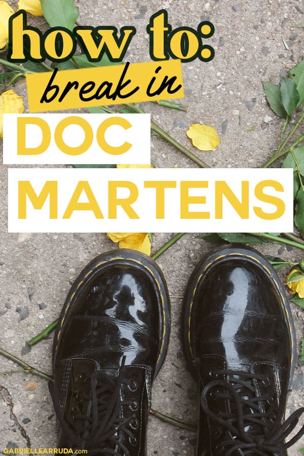 How to Break in Your Doc Martens: 11 Steps (with Pictures)