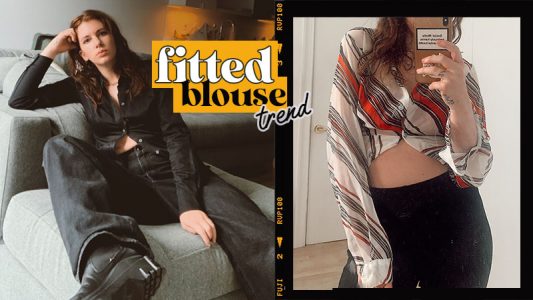 The Fitted Blouse Trend that EVERY style icon is wearing