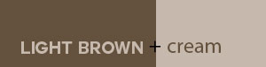 light brown and cream color combination, how to style brown color ideas