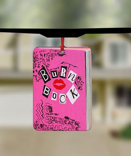 burn book air freshener, under $30 gift ideas for the trendy girl in you life