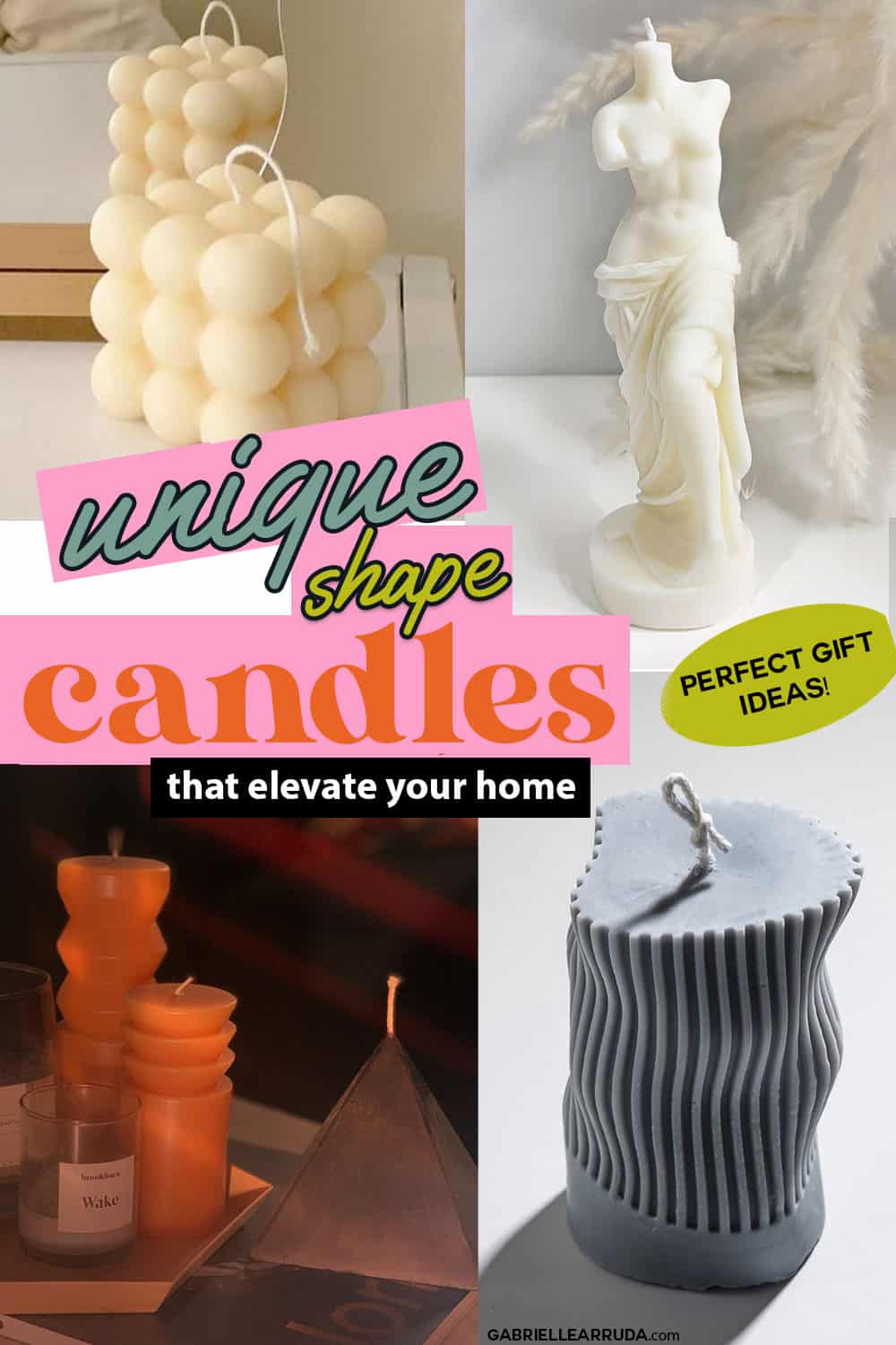 cool unique candles that will elevate your home