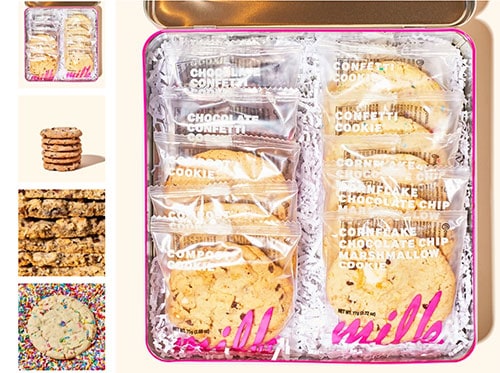 milk bar cookie tin, under $30 gift ideas for the trendy girl in your life