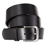 men's black belt