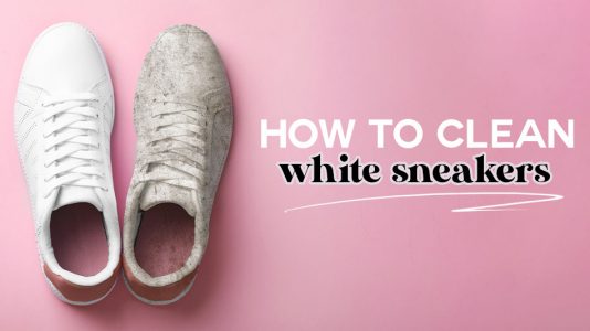 How to clean white sneakers, EVERYTHING you need to know