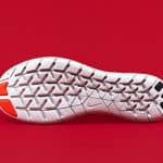 how to clean the soles of your sneakers, nike sole with red background