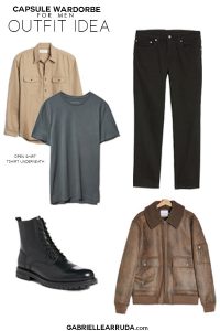 Men's Capsule Wardrobe + outfits