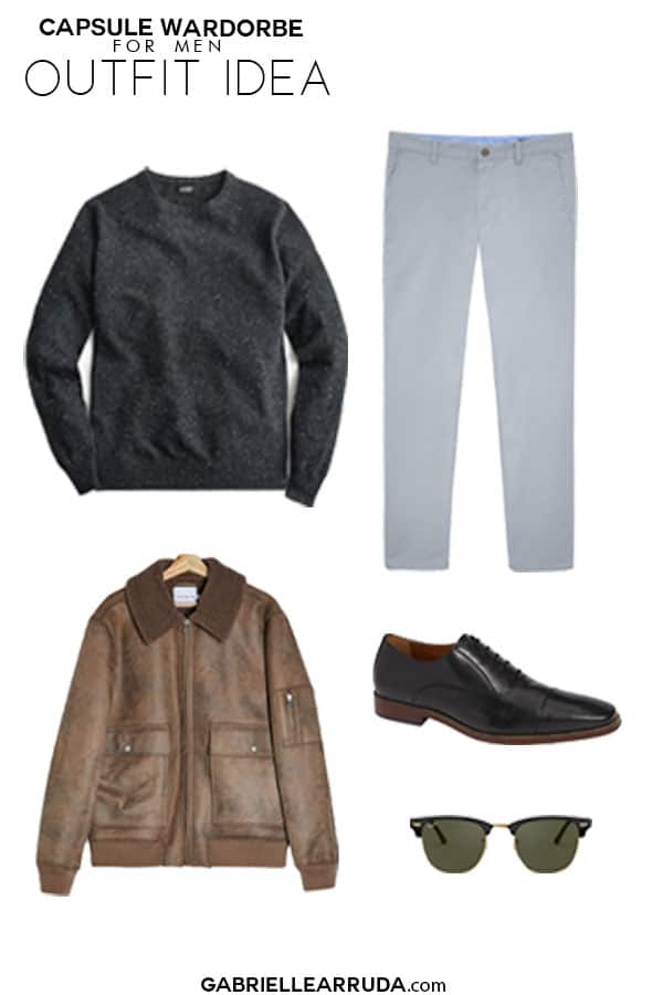 Men's Capsule Wardrobe + outfits