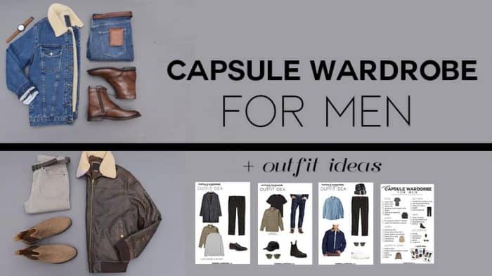 Men's Capsule Wardrobe + outfits