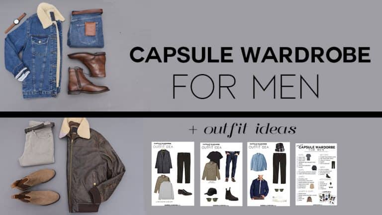 Men's Capsule Wardrobe + outfits