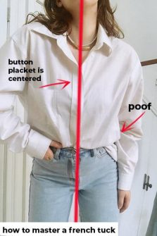 How to Master the French Tuck (and what it is!) | Gabrielle Arruda