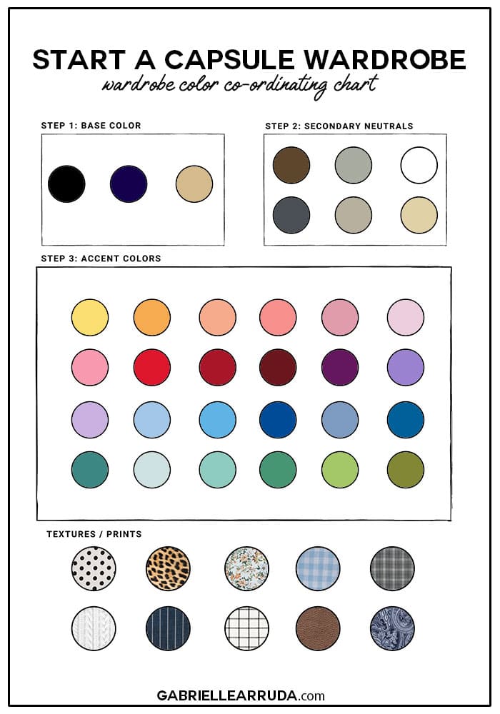 Build a Capsule Wardrobe Color Palette: Low to High Effort Methods