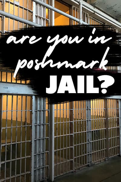are you in poshmark jail? image of jail cell