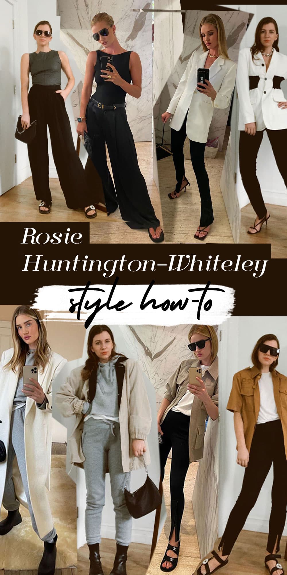 rosie huntington-whiteley style how to 