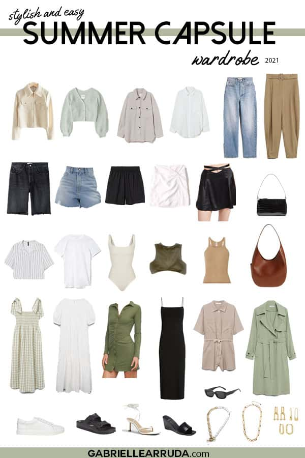 Summer Capsule Wardrobe 2022