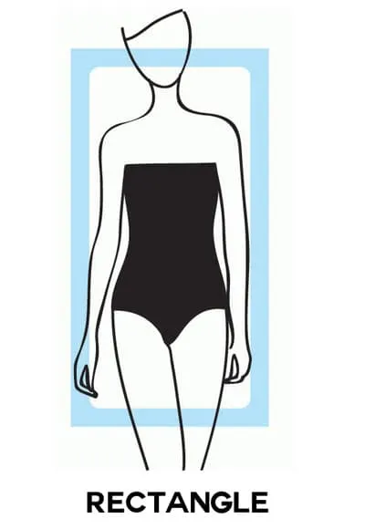 rectangle body shape 