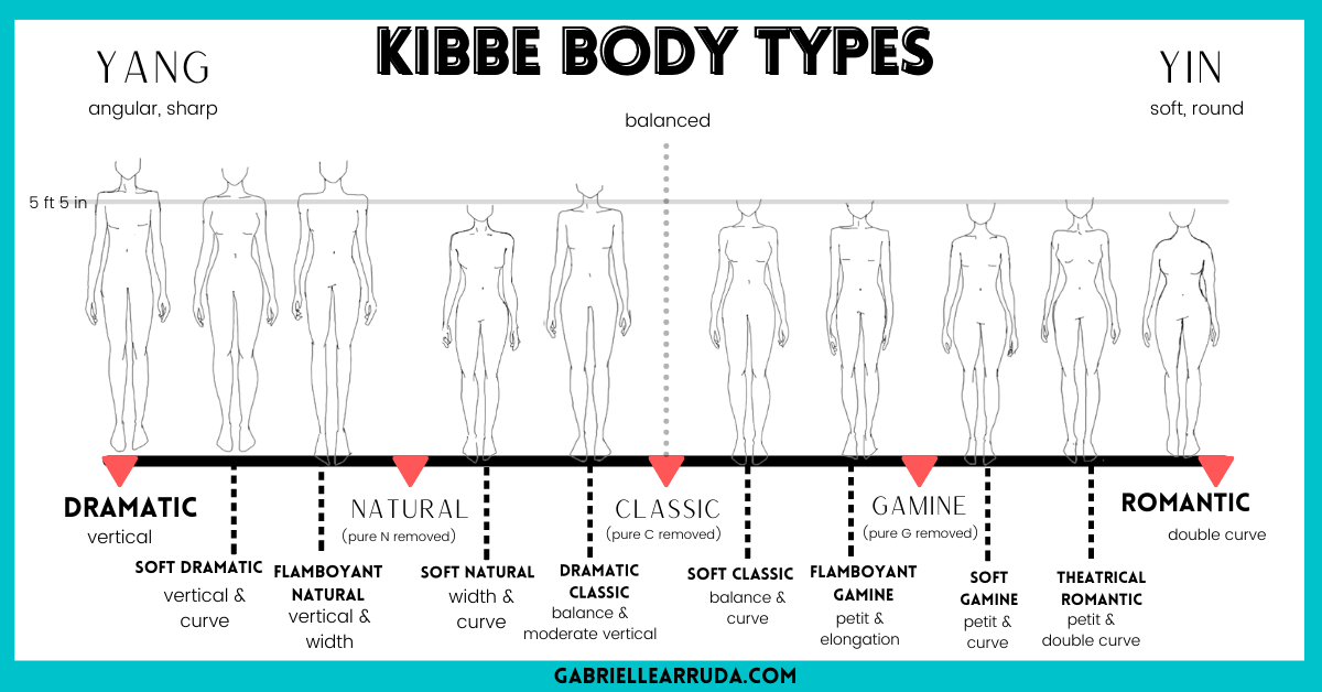 kibbe body types sketches