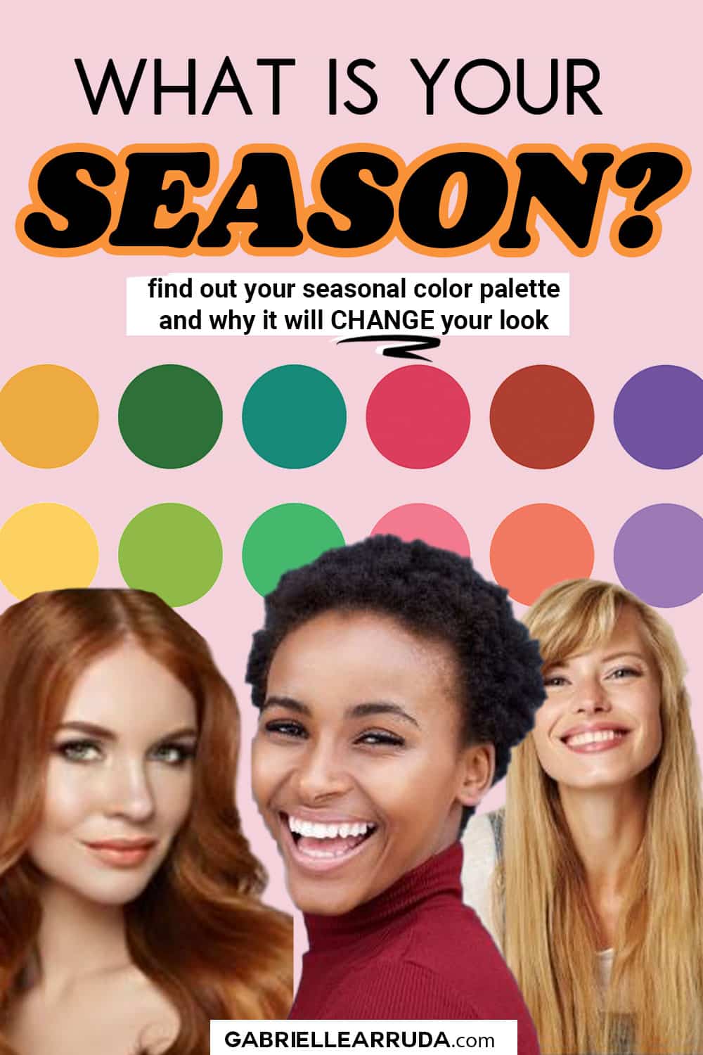 what season are you? seasonal color analysis simplified