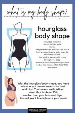 how to get hourglass figure from rectangle