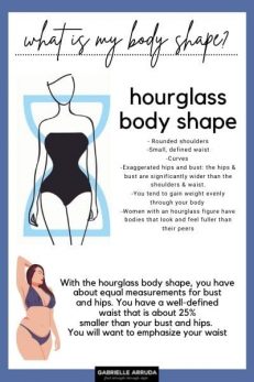 rectangle or hourglass body shape