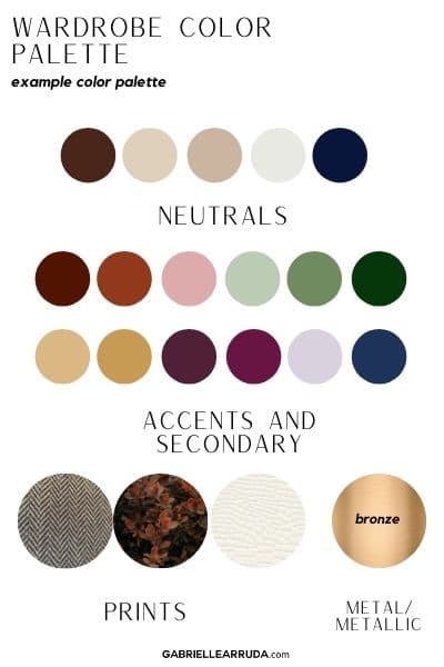 Create A Perfect Wardrobe Color Palette 5 Easy Methods Gabrielle Arruda