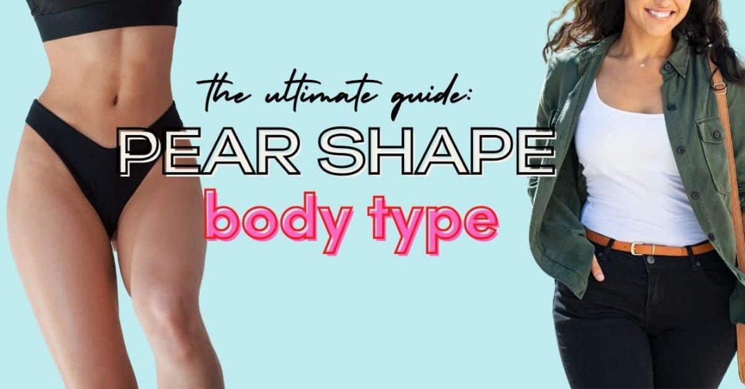 skinny pear shape