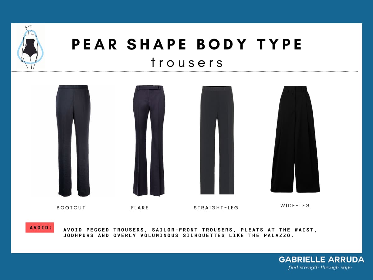 pear body shape trousers 1